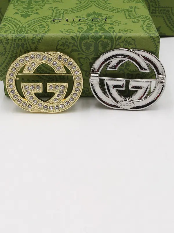 بروش قوتشي كرستال بروش gucci