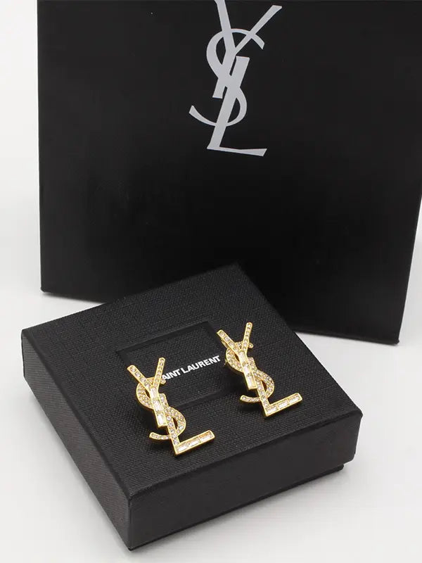 حلق ايف سان لوران ماستر زركون حلق ysl
