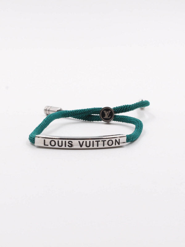 اسواره لويس فيتون ليذر لوقو SLIM اسواره louis vuitton اخضر