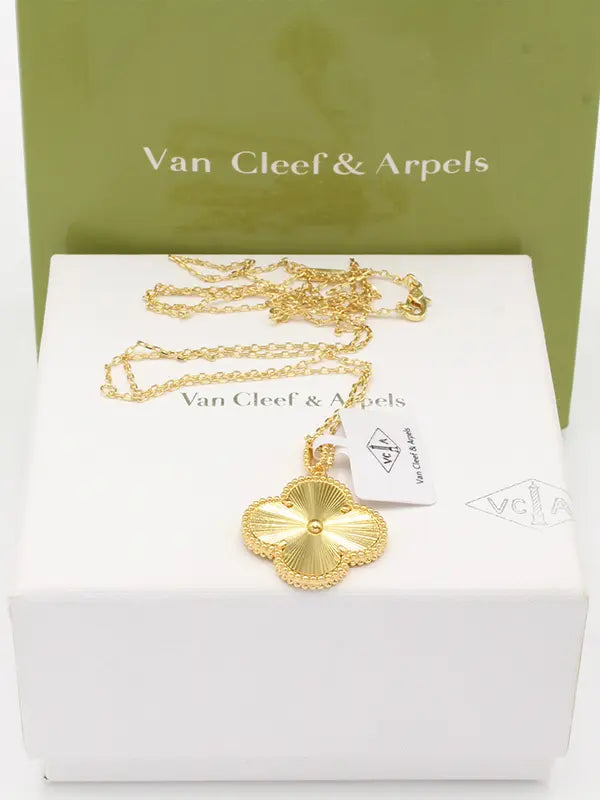 سلسال فان كليف طويل ماستر سلسال van cleef ذهبي