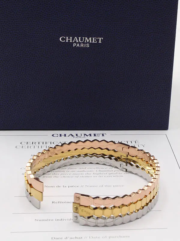 اساور شومية 3 قطع ملونه فلات اسواره chaumet