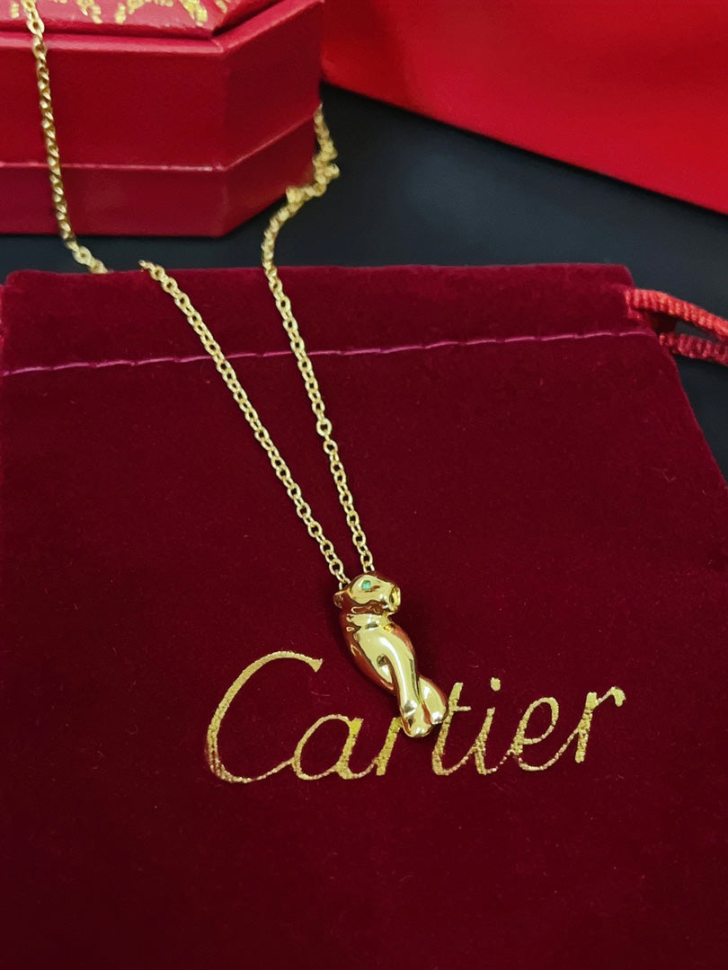 سلسال كارتير تايقر بودي سمول سلسال CARTIER ذهبي