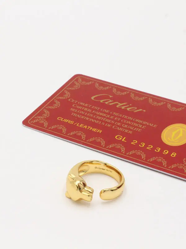 خاتم كارتير تايقر ميتال ماستر خواتم CARTIER ذهبي