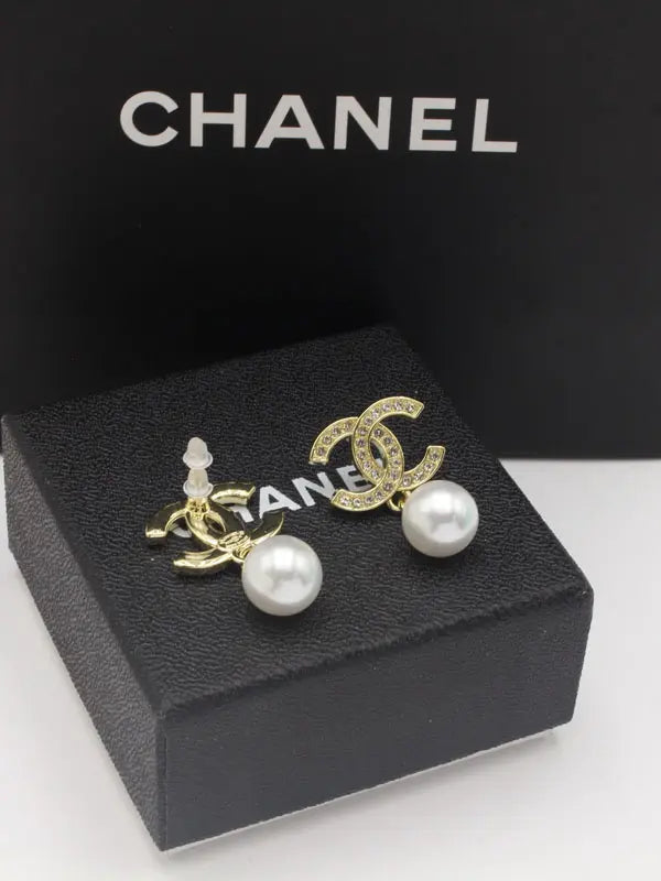 حلق شانيل الجديد 719 حلق chanel