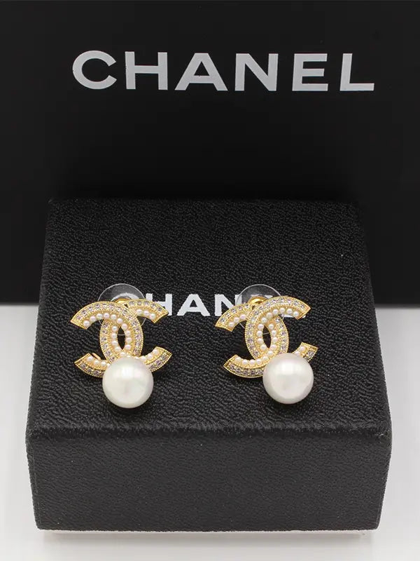 حلق شانيل لولو ماستر 68 حلق chanel ذهبي