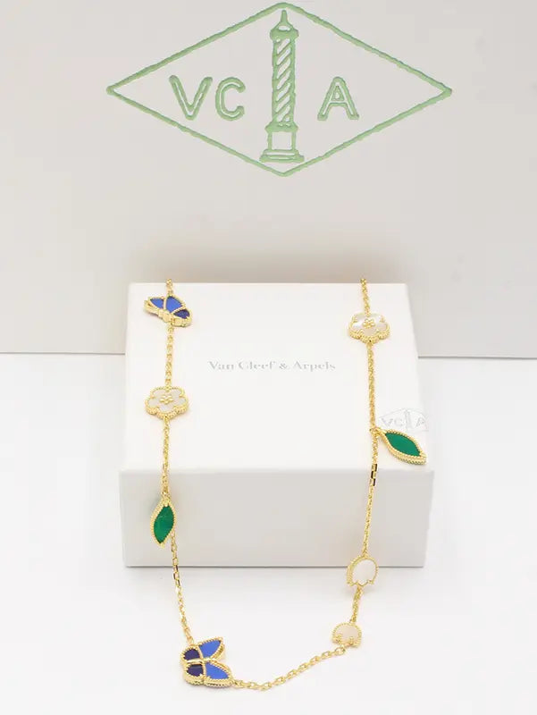 سلسال فان كليف فينتاج الامبرا طويل الماستر سلسال van cleef