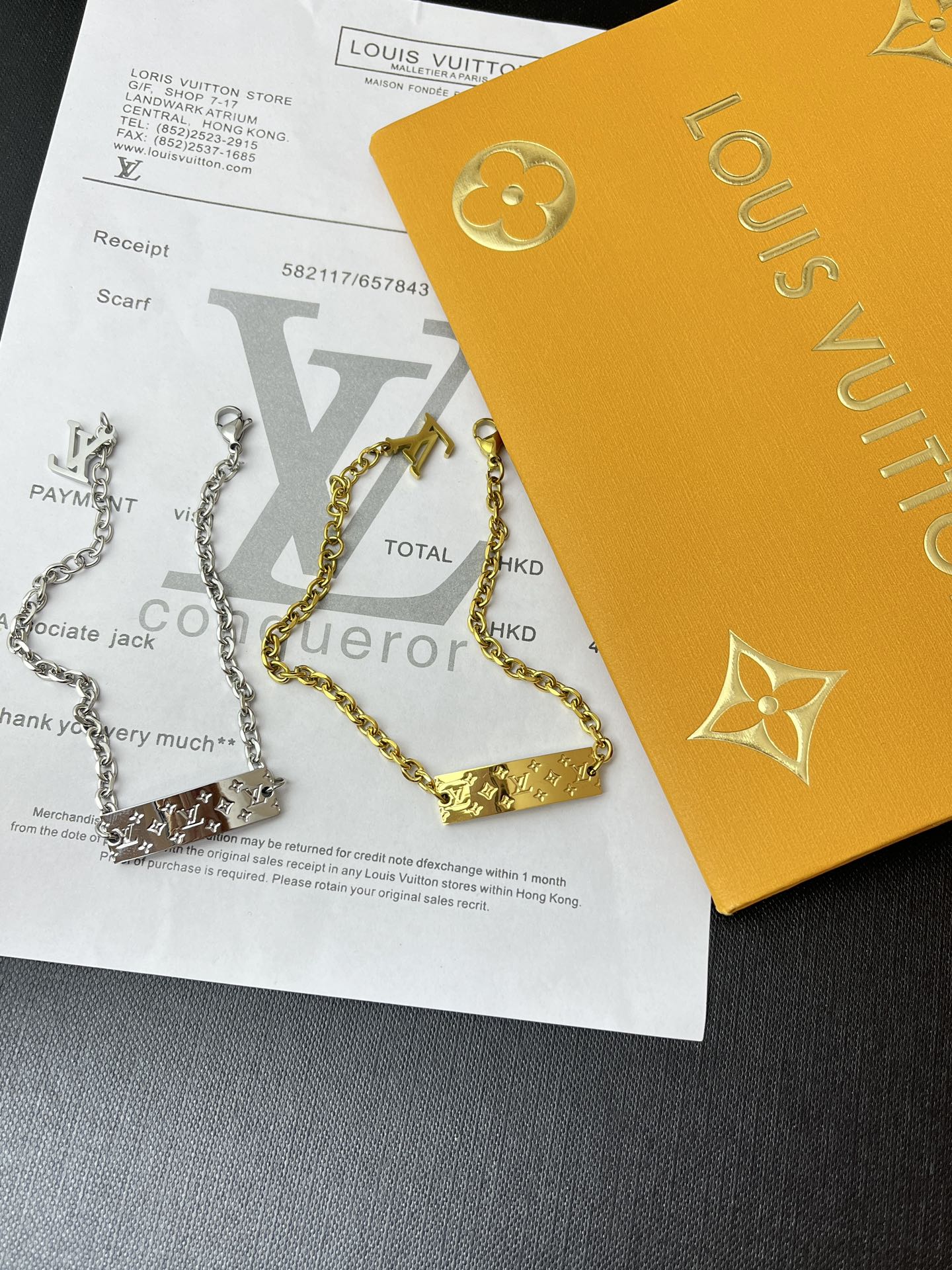 اساور لويس فيتون بيق شاين لوقو اسواره louis vuitton