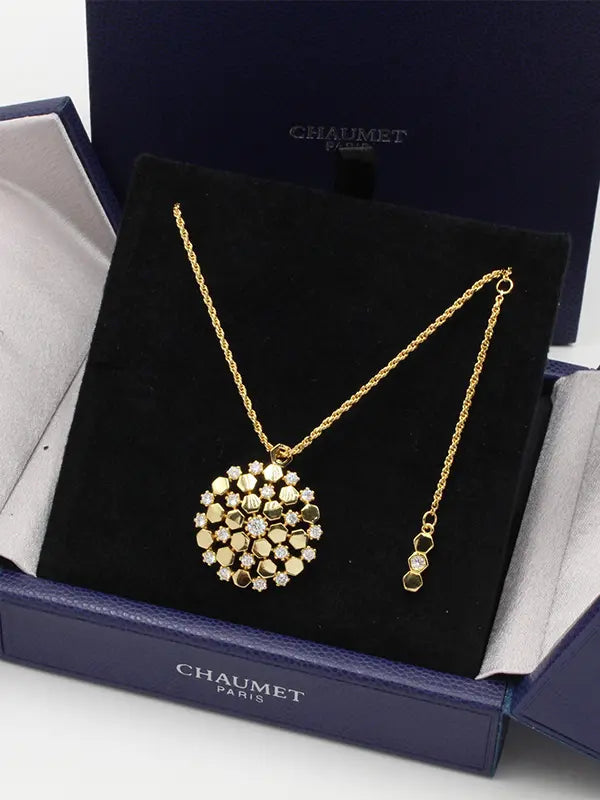 سلسال شومية زركون لوقو ماستر سلسال chaumet