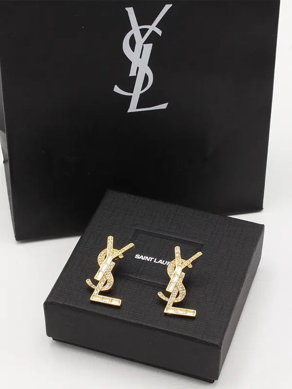حلق ايف سان لوران ماستر زركون حلق ysl