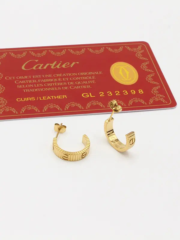 حلق كاتير الهبه لوقو حلق CARTIER