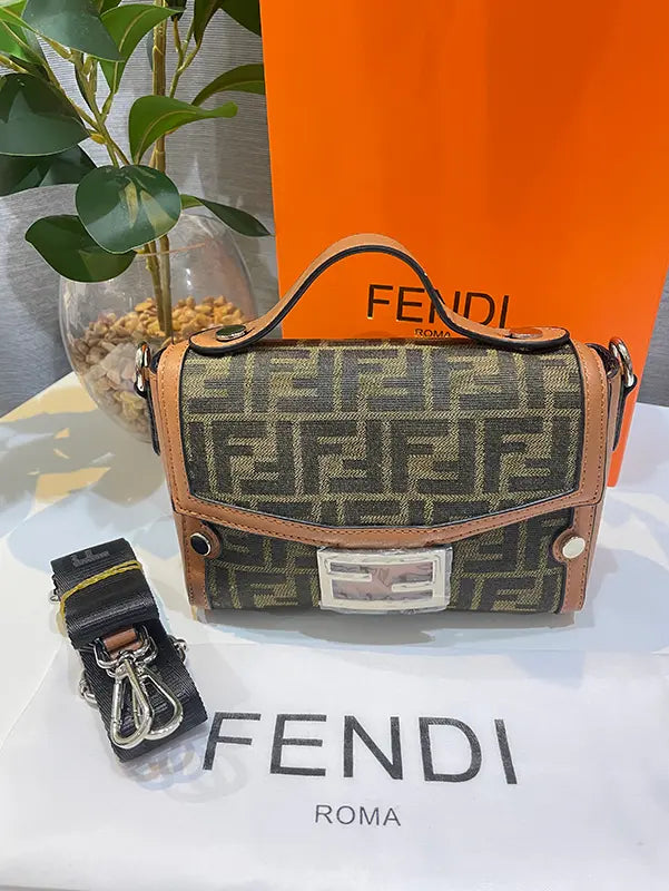 شنطة فندي براون ماستر شنط وحقائب fendi bags