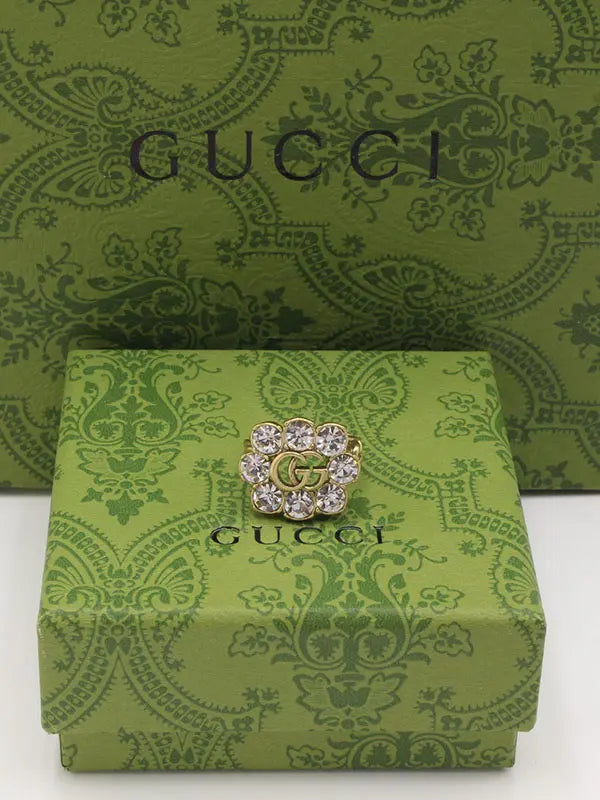 خاتم قوتشي انتيك برونز خواتم gucci برونزي