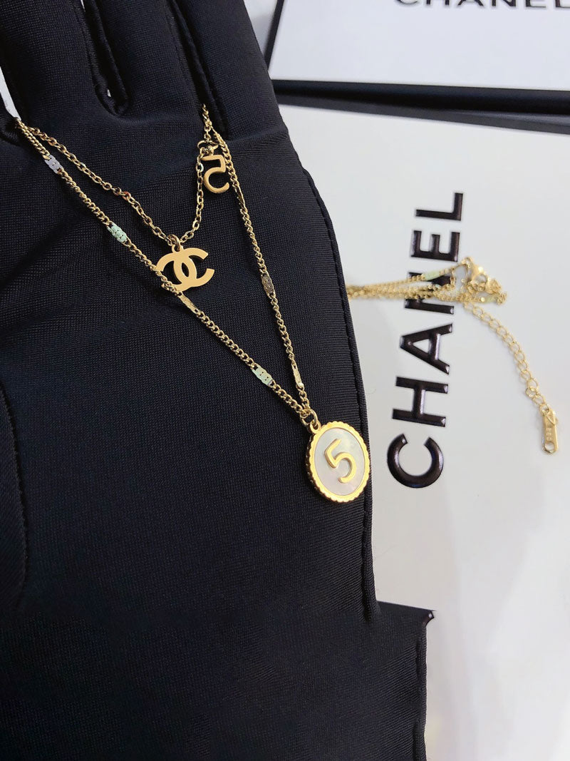 سلسال شانيل دبل لاينز سلسال chanel