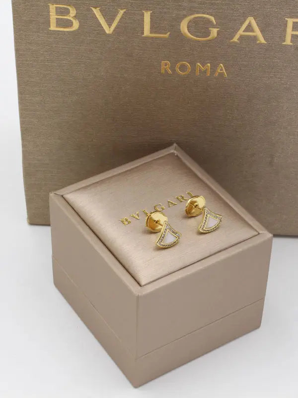 حلق بولغاري صغير ماستر وايت حلق bvlgari