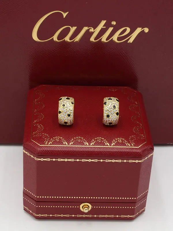 حلق كارتير تايقر ماستر زركون بلاك حلق CARTIER