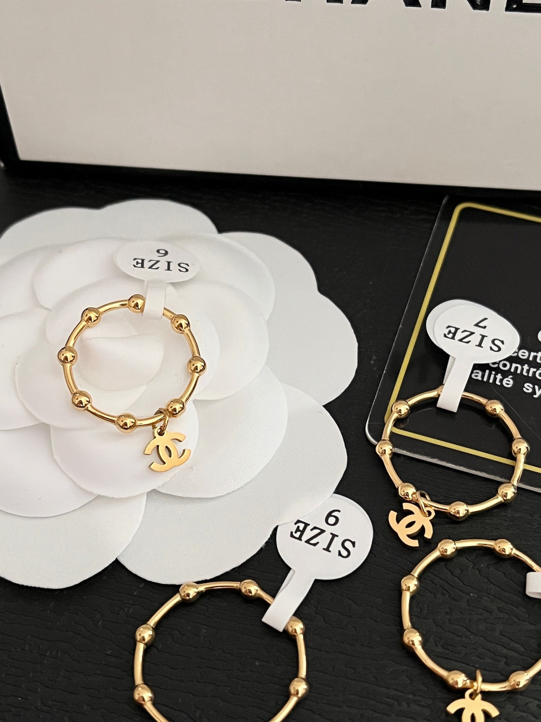 خاتم شانيل ناعم خواتم chanel