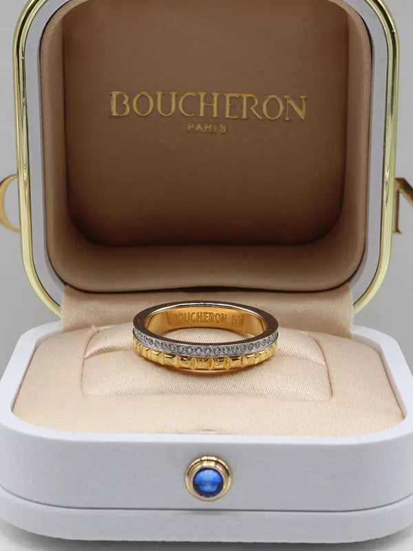خاتم بوشرون زركون نيو شيب slim خواتم bucheron