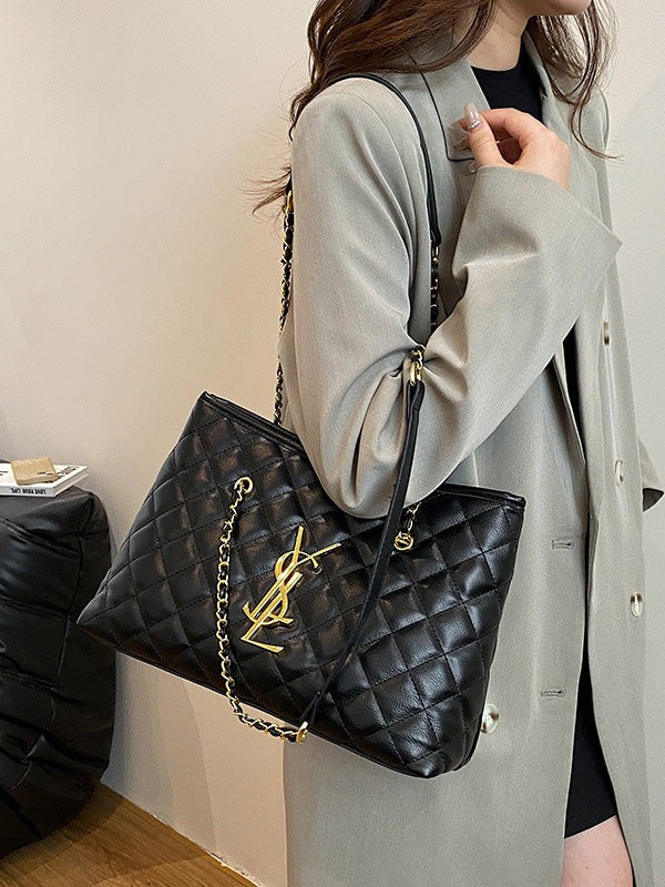 حقيبة ايف سان لوران لوقو محافظ ysl اسود