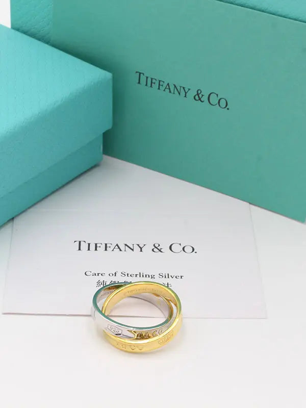 خاتم تيفاني ماستر دبلتين مشبوكة خواتم tiffany ملون 6
