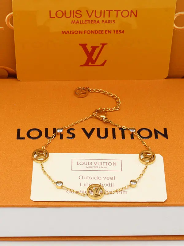 اسواره لويس فيتون 723 اسواره louis vuitton ذهبي
