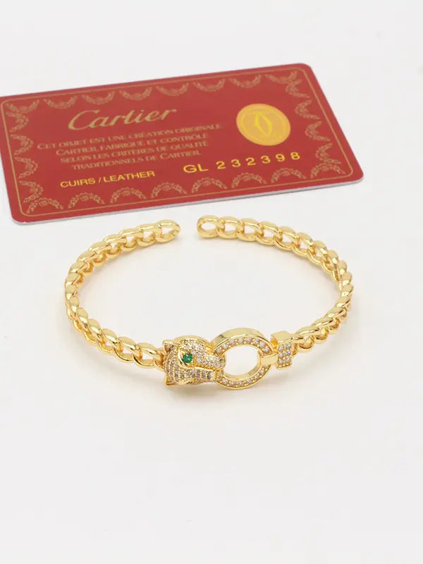 اساور كارتير تايقر وايت ستون زركون اسواره CARTIER