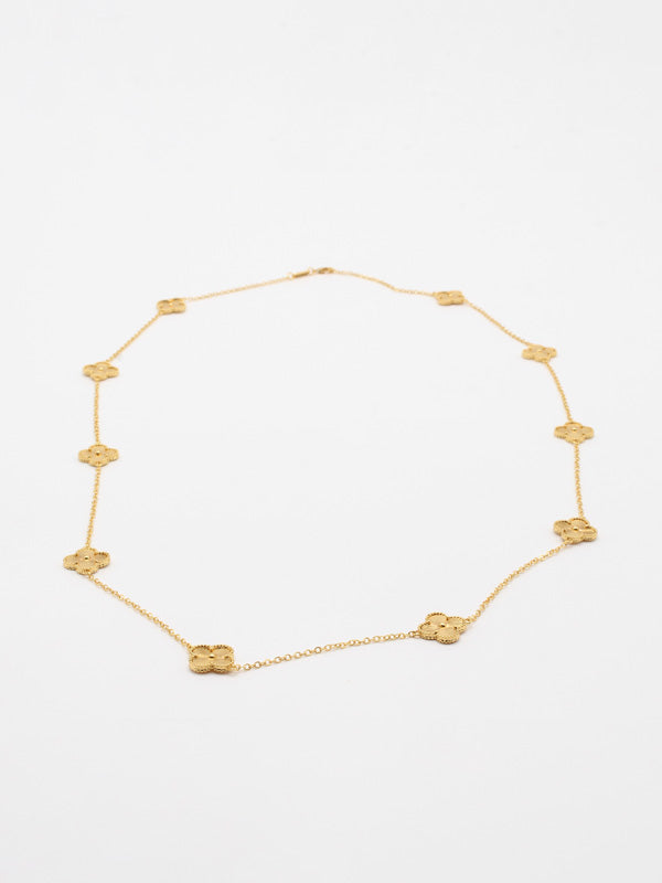 سلسال فان كليف طويل وذ لوقو سلسال van cleef