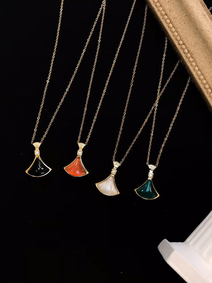 سلسال بولغاري ملون شيل سلسال bvlgari