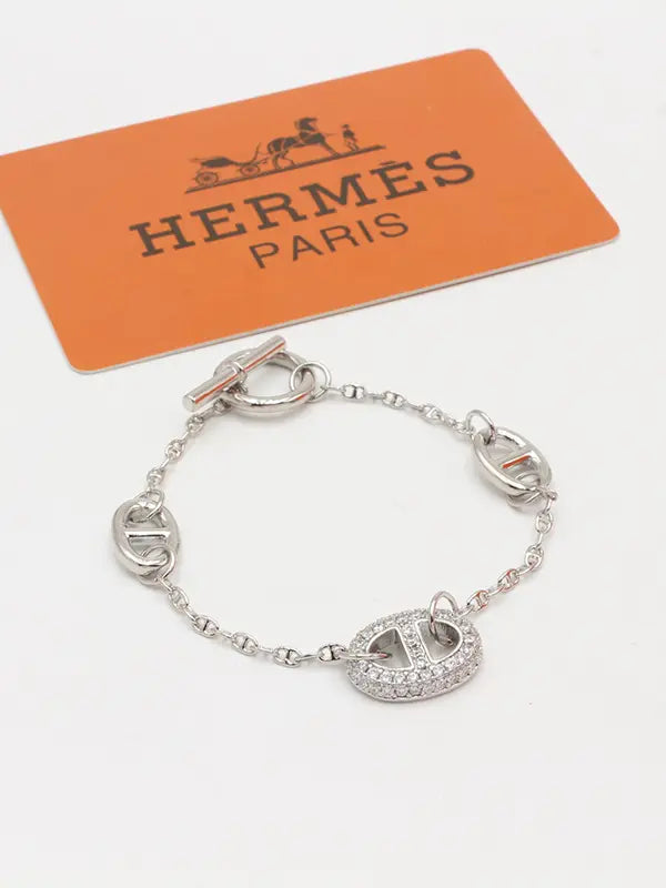 اسوارة هيرمز زركون نيو ستايل اسواره HERMES فضي