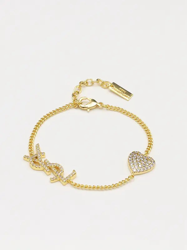 اسوارة ايف سان لوران كريستال لوقو اسواره ysl