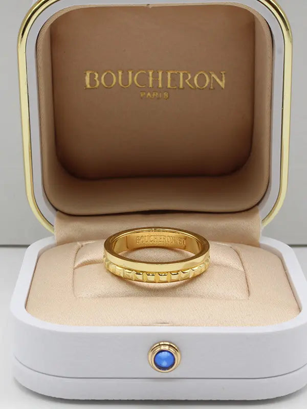 خاتم بوشرون فلات نيو شيب خواتم bucheron