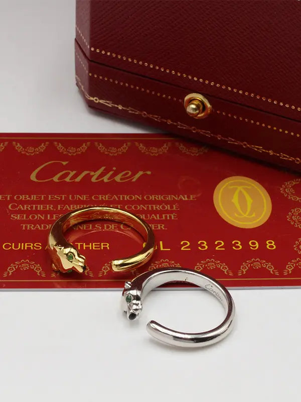 خاتم كارتير تايقر لوقو الجديد لوقو خواتم CARTIER