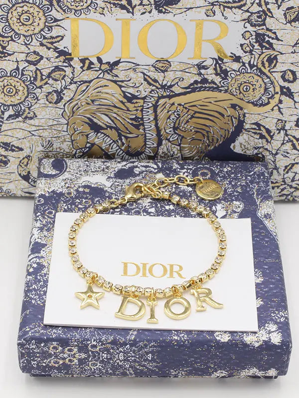 اساور ديور ماستر ستار كريستال اسواره dior ذهبي