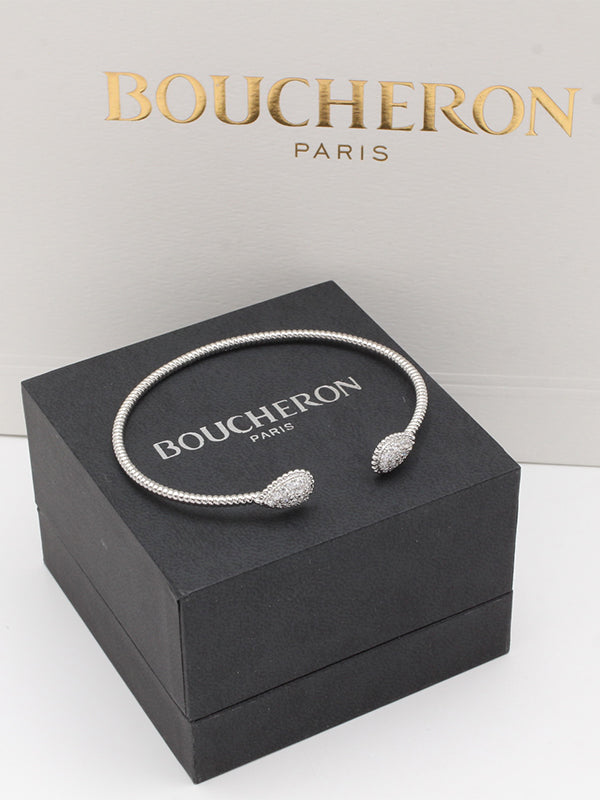 اساور بوشرون بانقل زركون اسواره bucheron فضي