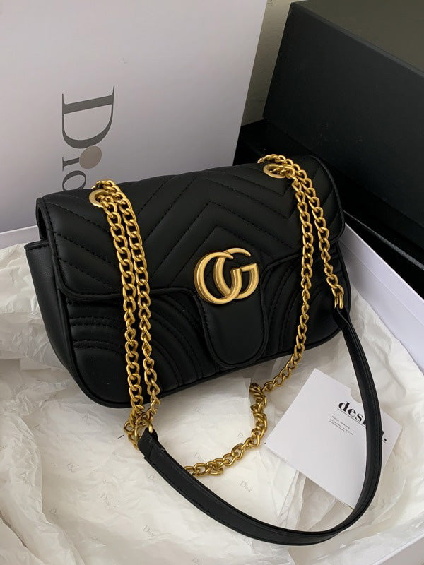 شنطة مستوحى قوتشي اسود شنط وحقائب gucci