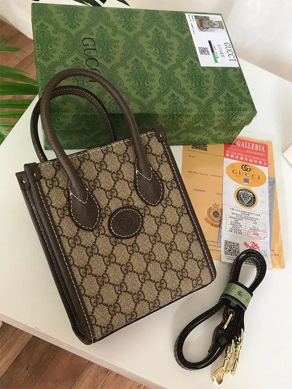 شنطو قوتشي لونق اديشن شنط وحقائب اكسسوارات جويل بني