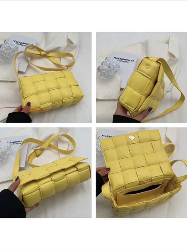 شنطة مربعات انيقة شنط وحقائب شنط اصفر