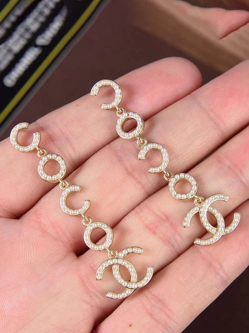 حلق شانيل 8027 حلق chanel