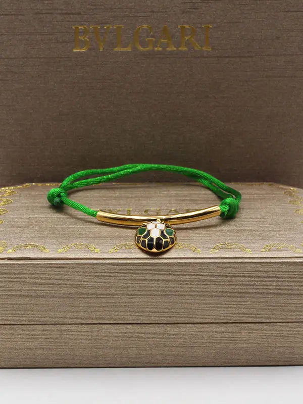 اسواره بولغاري خيط الجديده اسواره bvlgari اخضر2