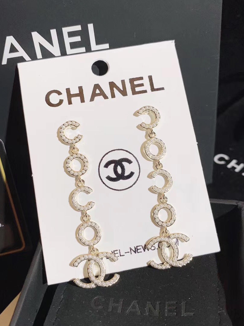 حلق شانيل 8027 حلق chanel