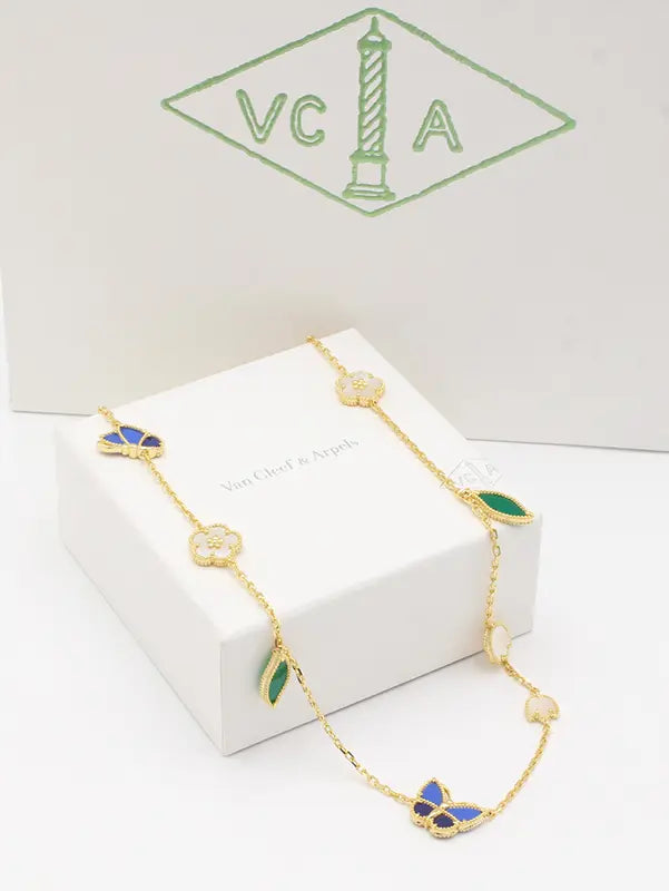 سلسال فان كليف فينتاج الامبرا طويل الماستر سلسال van cleef