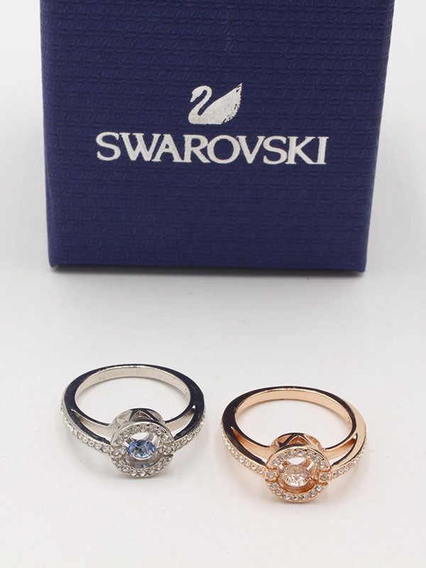 خاتم سواروفسكي ون ستون زركون خواتم Swarovski