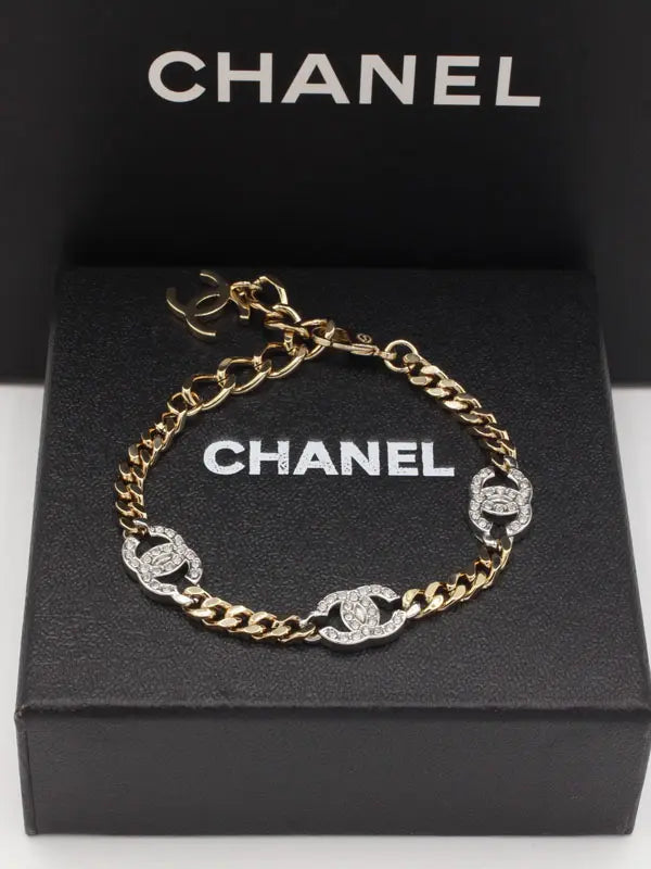 اساور شانيل ماستر 858 اسواره chanel ذهبي