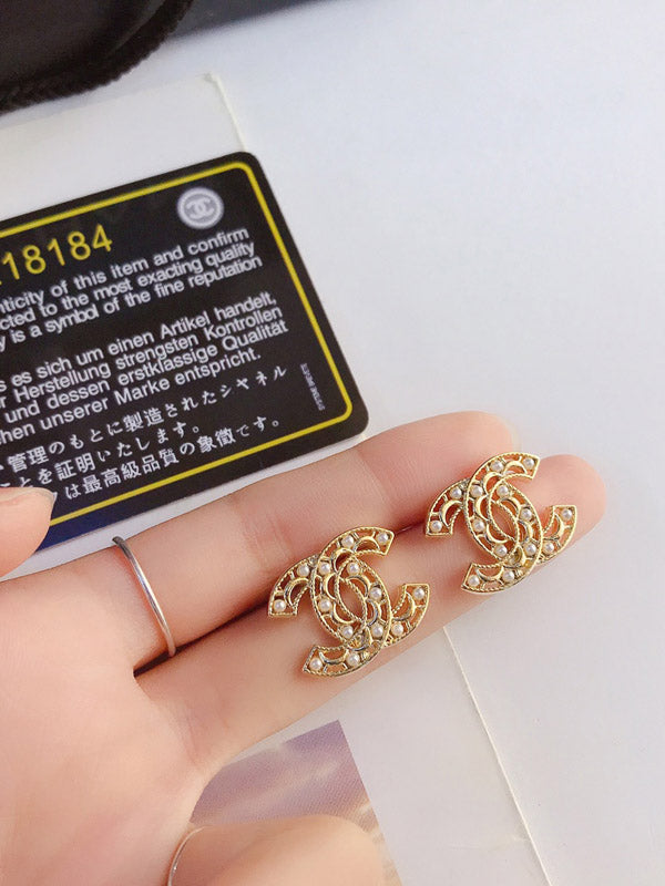 حلق شانيل 2677 حلق chanel