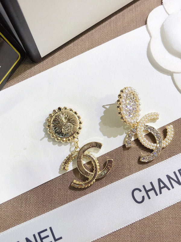 حلق شانيل كبير 2674 حلق chanel