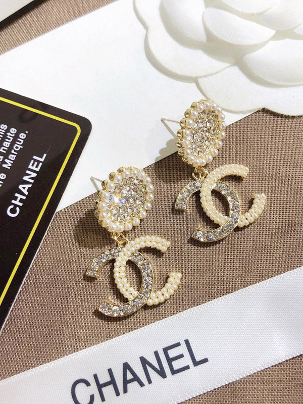 حلق شانيل كبير 2674 حلق chanel