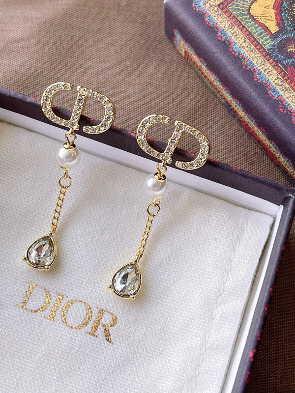 حلق ديور لولو طويل حلق dior