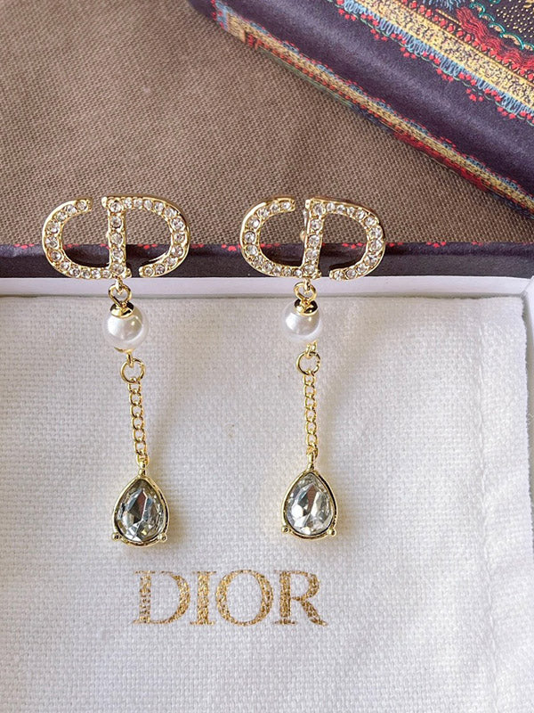 حلق ديور لولو طويل حلق dior
