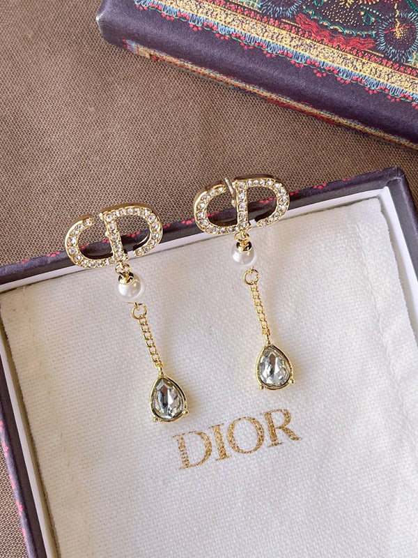 حلق ديور لولو طويل حلق dior