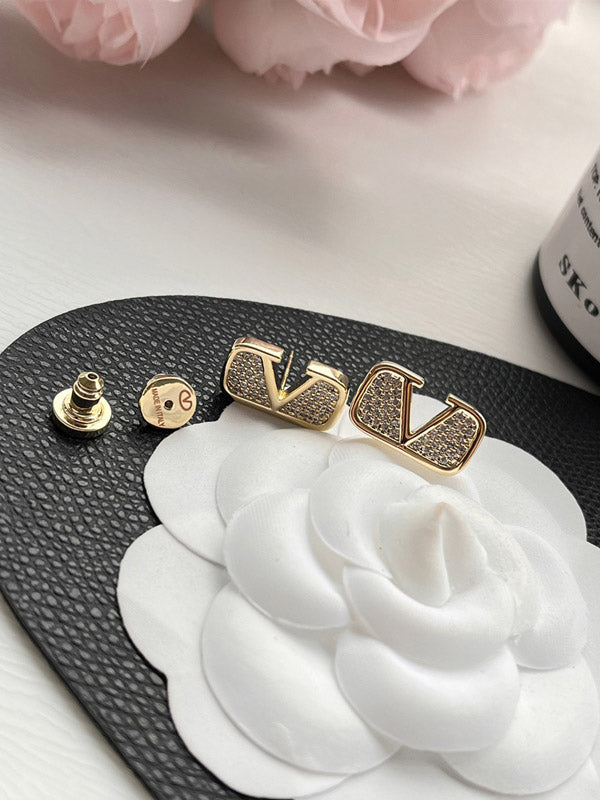 حلق فالنتينو زركون حلق VALENTINO