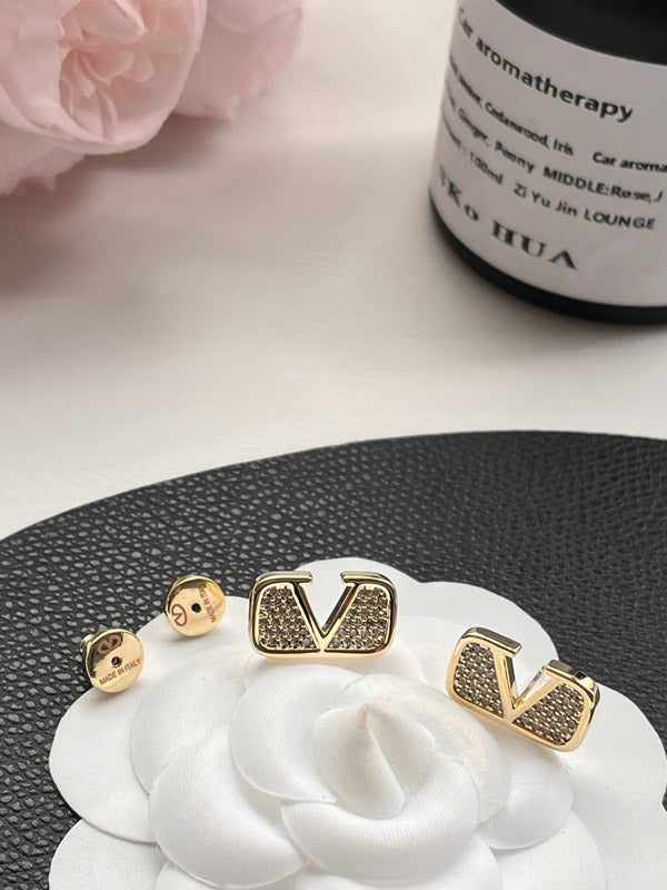 حلق فالنتينو زركون حلق VALENTINO